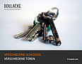 Verschiedene Schlüssel für verschiedene Türen Verschiedene Schlüssel für verschiedene Türen